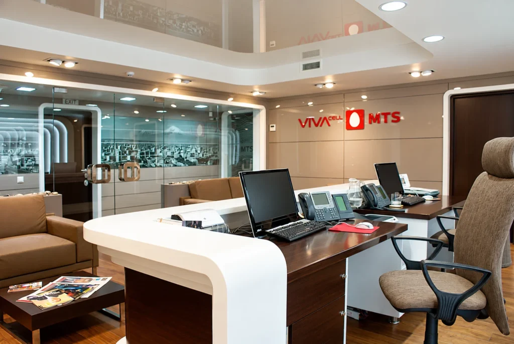 VivaCell MTS — проект VEKS Furniture
